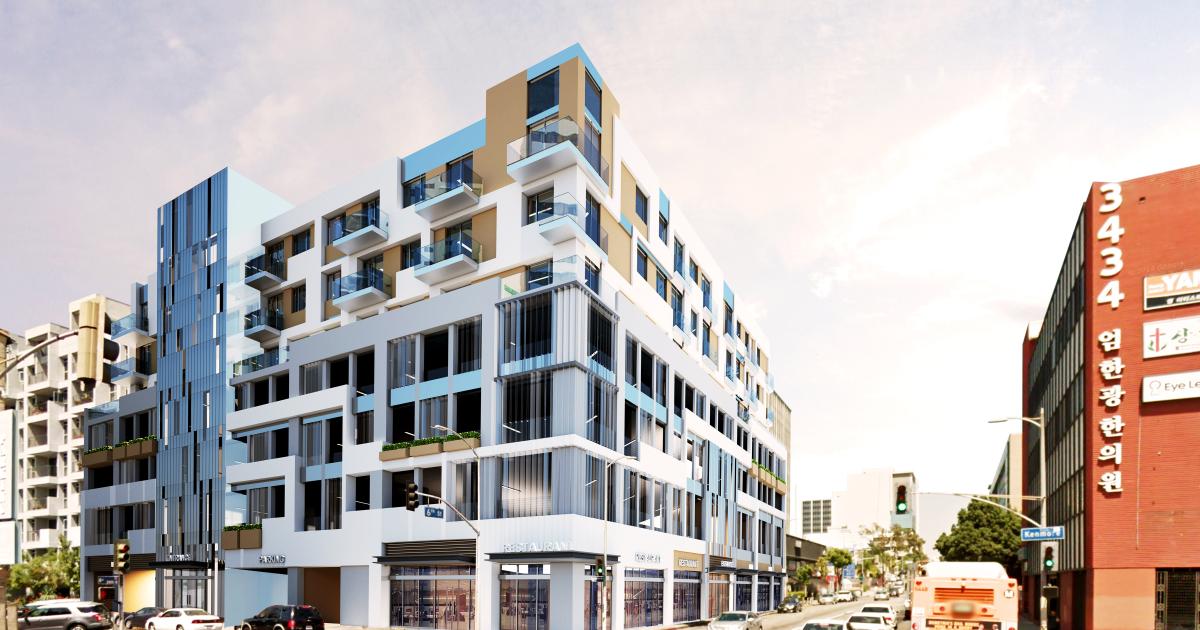 Apartments to Cap Koreatown Parking Garage Urbanize LA